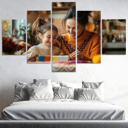 Threads Of Joy Weaving A Mothers Heart One-piece Frames