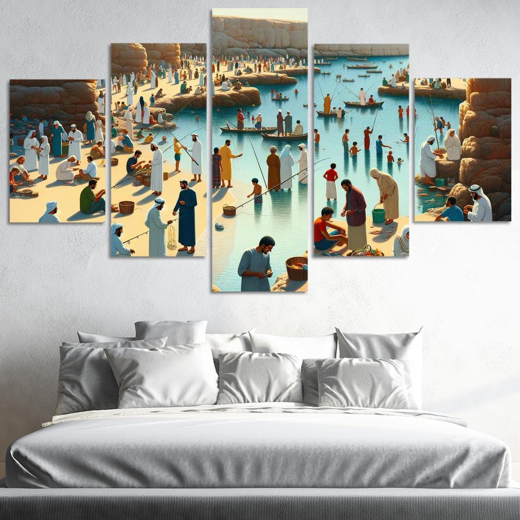 Fisherman's Cove Bounty Of The Sea Premium Artwork Frames