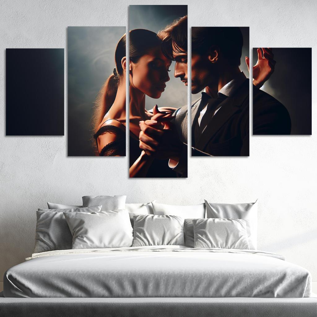 Tango The Dance Of Passion Modern Paintings Frame