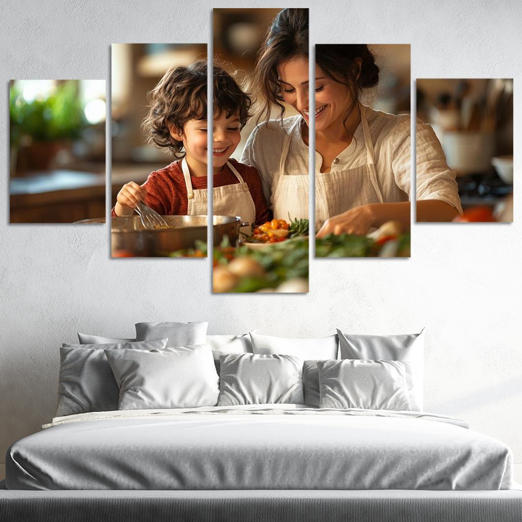 The Heart Of Home A Mothers Unconditional Love Canvas Paintings Frame