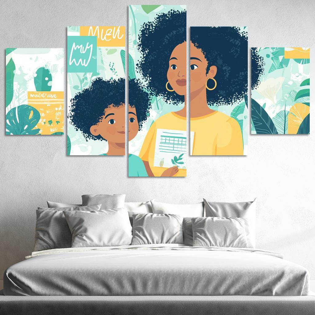 The Shield Of Strength A Mothers Protective Love One-piece Frames