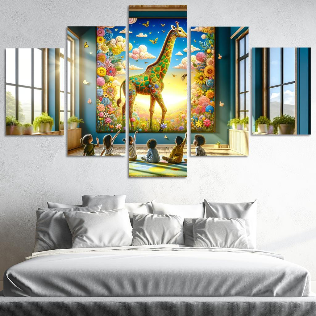 Giggling Giraffe - Color Pop One-piece Frames