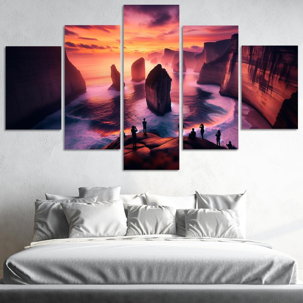 Sunset Cliffs Scenic Vistas Art Trends