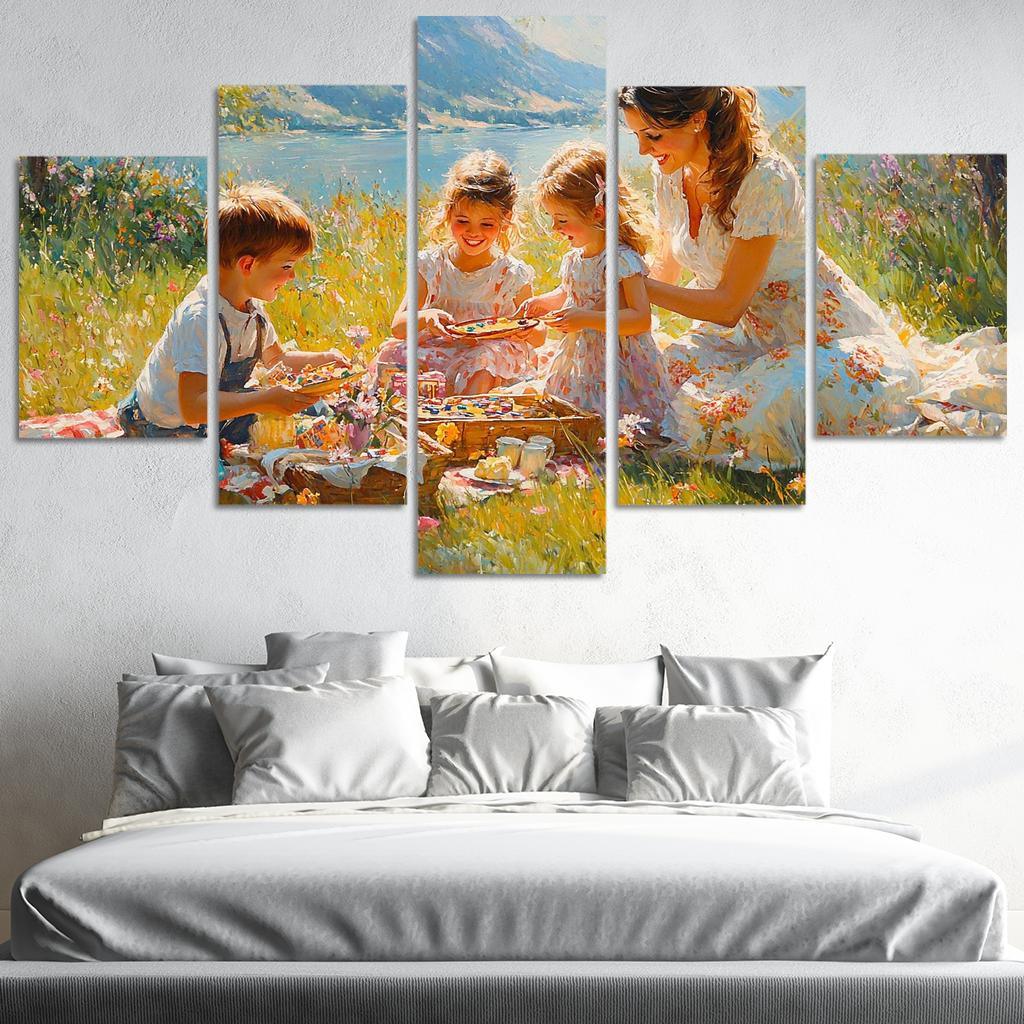 The Magic Of Moments A Mothers Cherished Memories Custom Paintings Frame