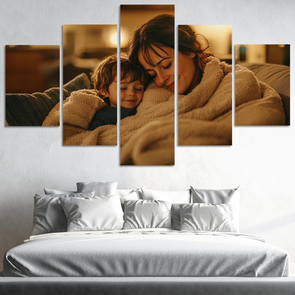 The Comforting Blanket Wrapped In A Mother's Love One-piece Frames