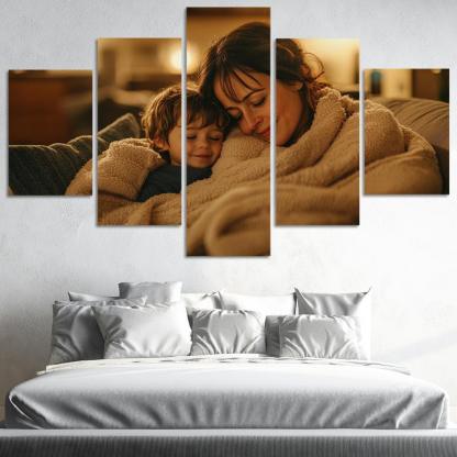 The Comforting Blanket Wrapped In A Mother's Love One-piece Frames