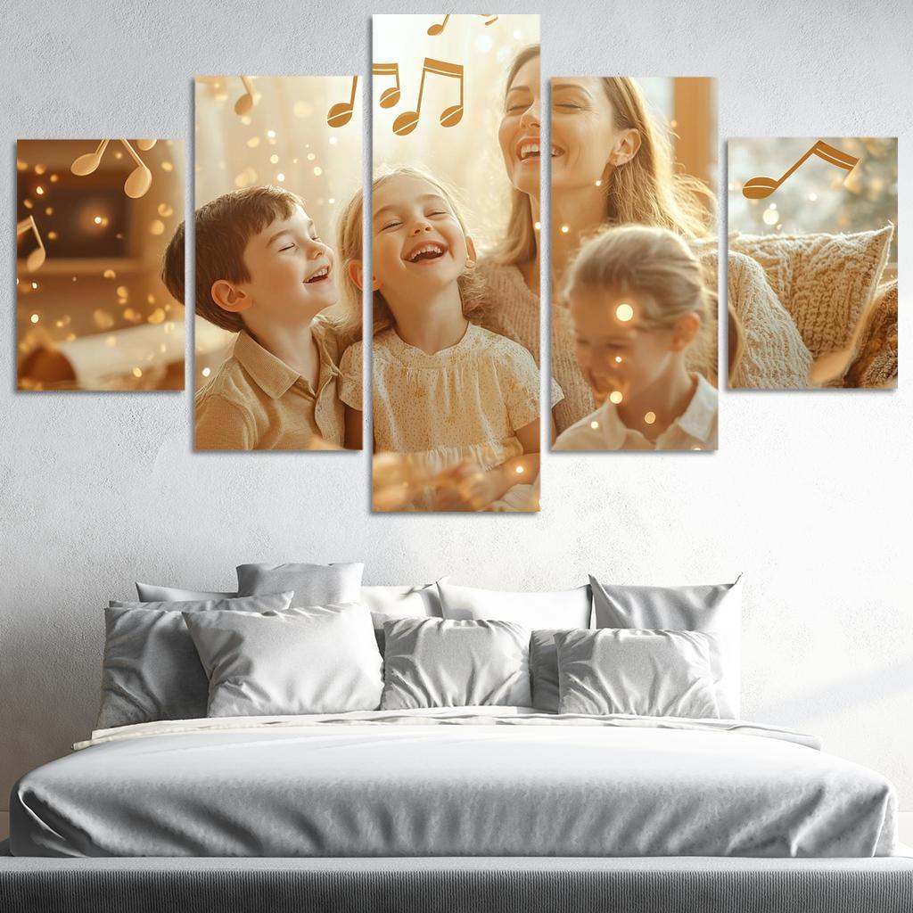 A Symphony Of Love Music That Connects Custom Paintings Frame