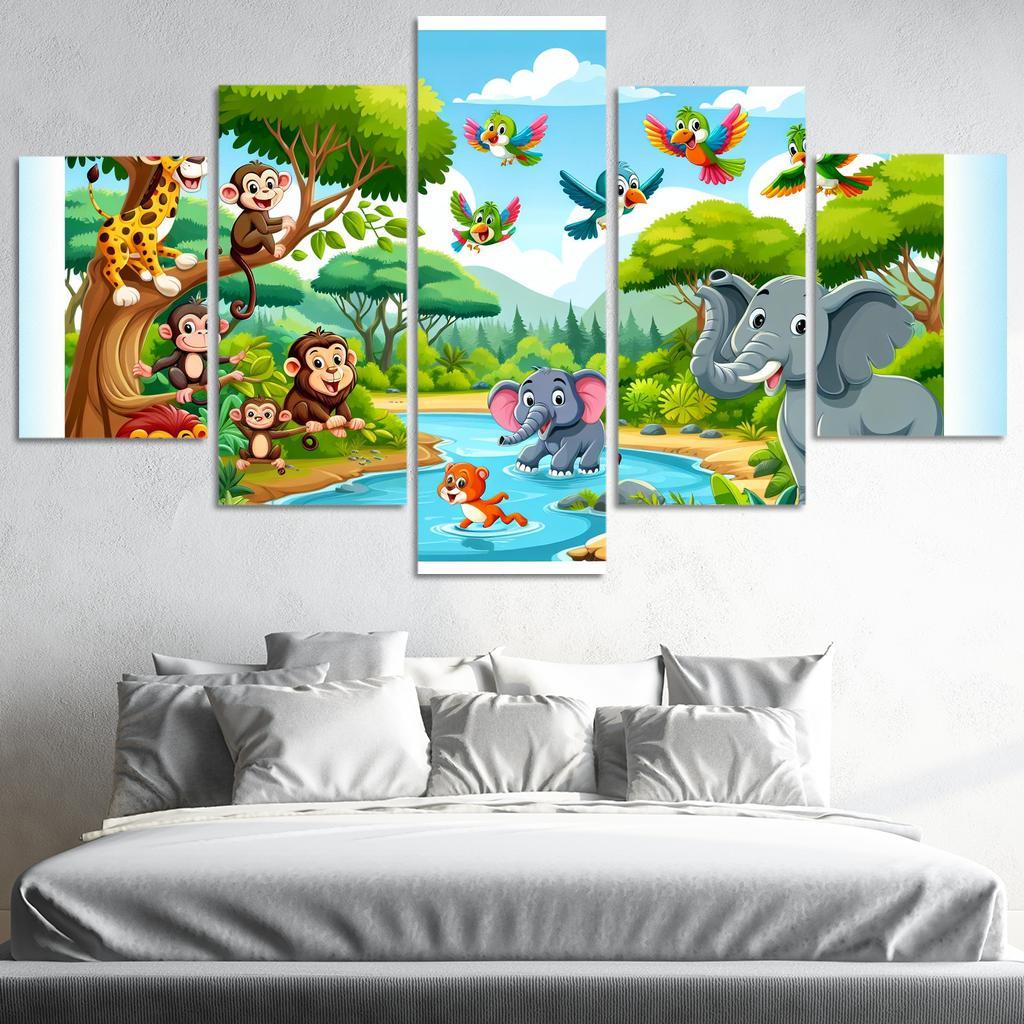 Jungle Jamboree Premium Artwork Frames