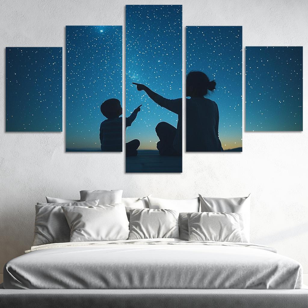 Guiding Stars Lessons In The Night Custom Paintings Frame