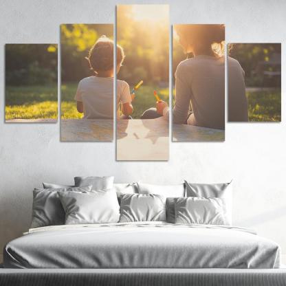 The Map Of Memories Navigating A Mothers Love One-piece Frames