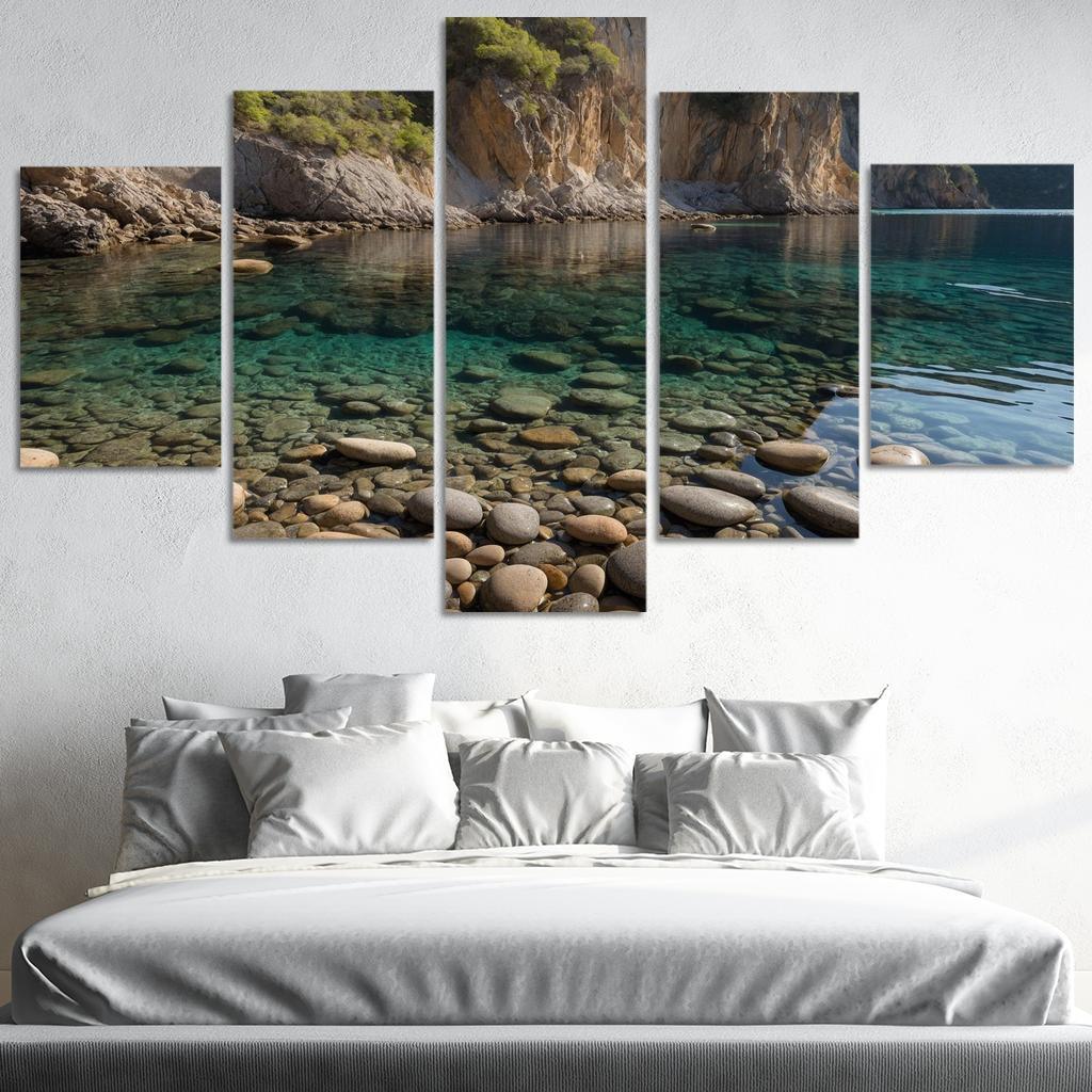 Crystalline Waters Of Tranquil Cove Art Trends
