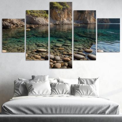 Crystalline Waters Of Tranquil Cove Art Trends