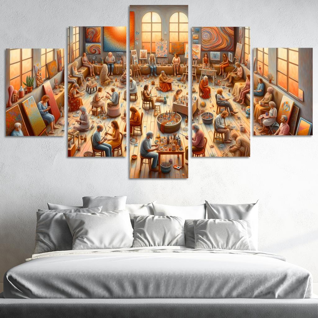 Healing Through Creativity The Power Of Art Therapy Custom Paintings Frame