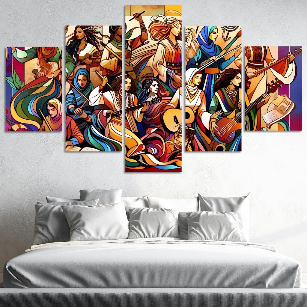 Gender Equity In Art Empowering Female Voices Custom Paintings Frame