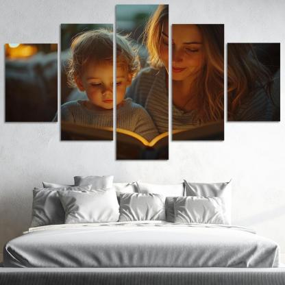 Echoes Of Her Voice A Mothers Lasting Lessons Canvas Paintings Frame
