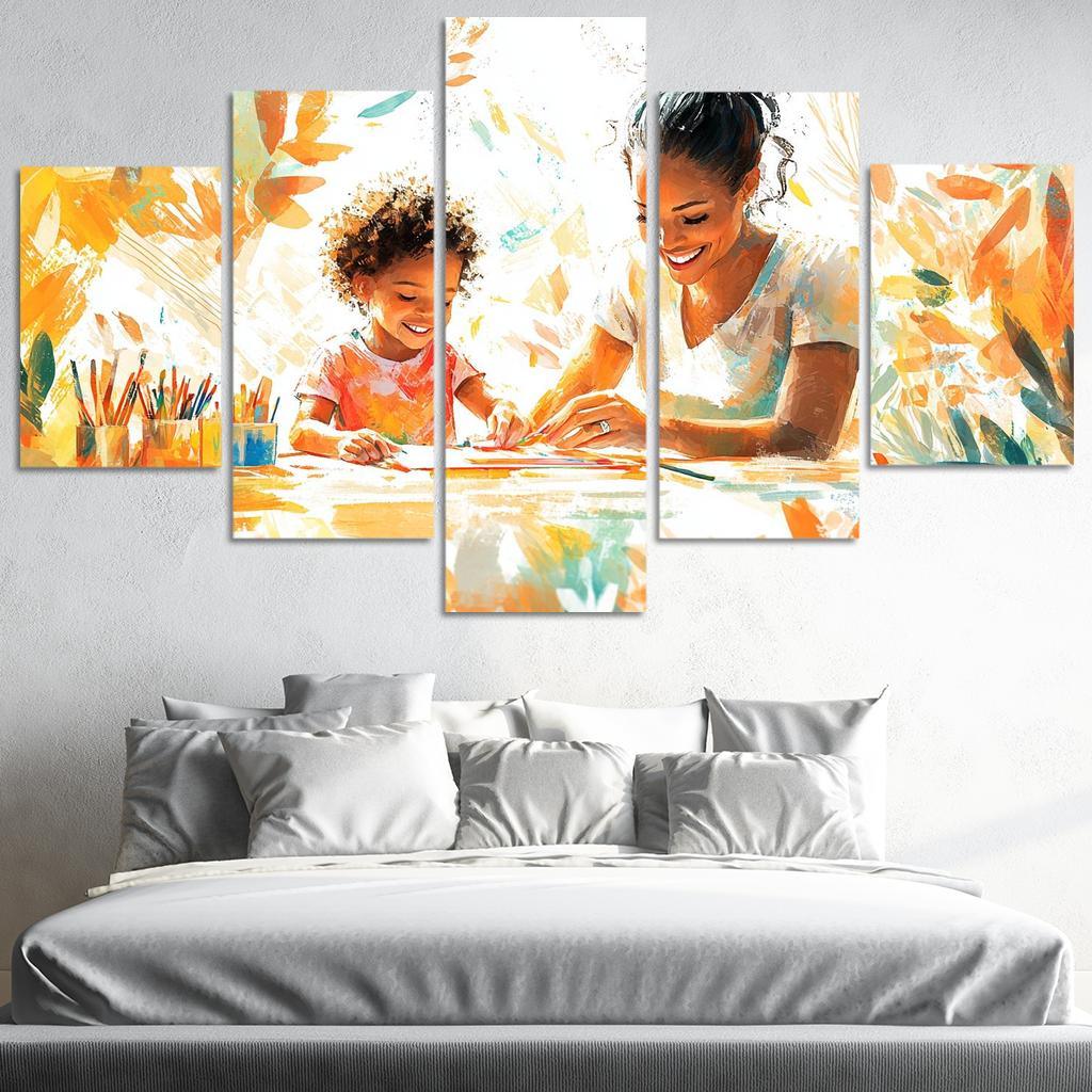 The Fire Of Passion A Mothers Inspiration Custom Paintings Frame