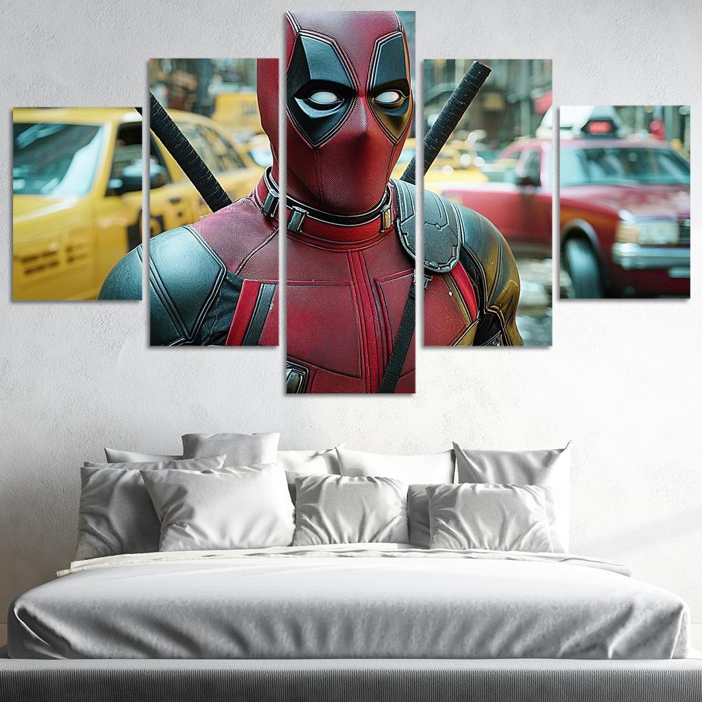 Ryan Reynolds The Merc With A Heart Of Gold Framed Paintings