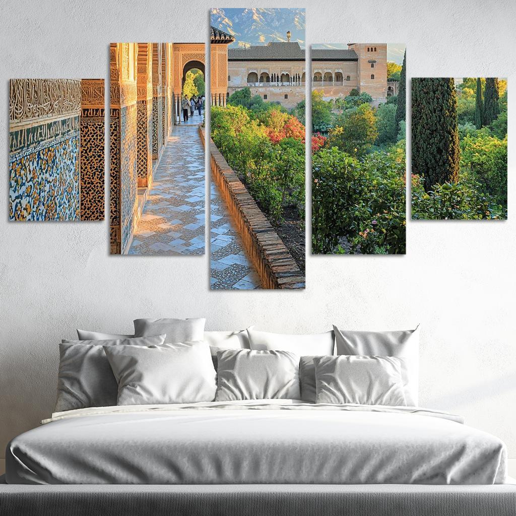 Alhambra Abstract Paintings Frame