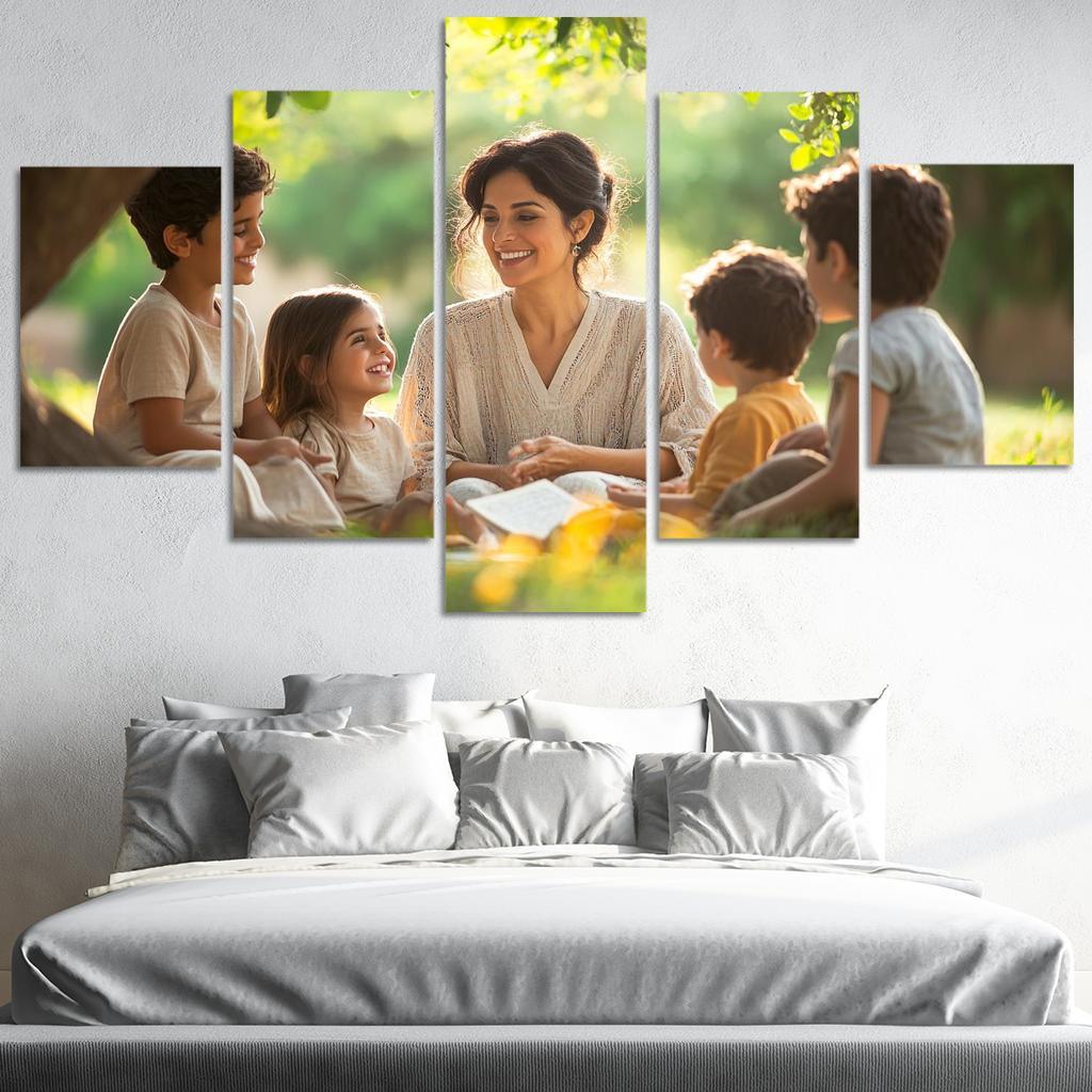 Stories Of Strength A Mothers Journey Canvas Paintings Frame