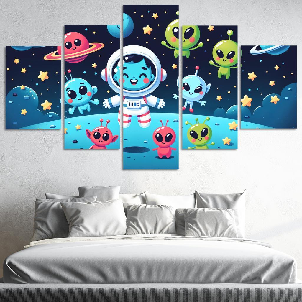 Silly Space Adventure Premium Artwork Frames