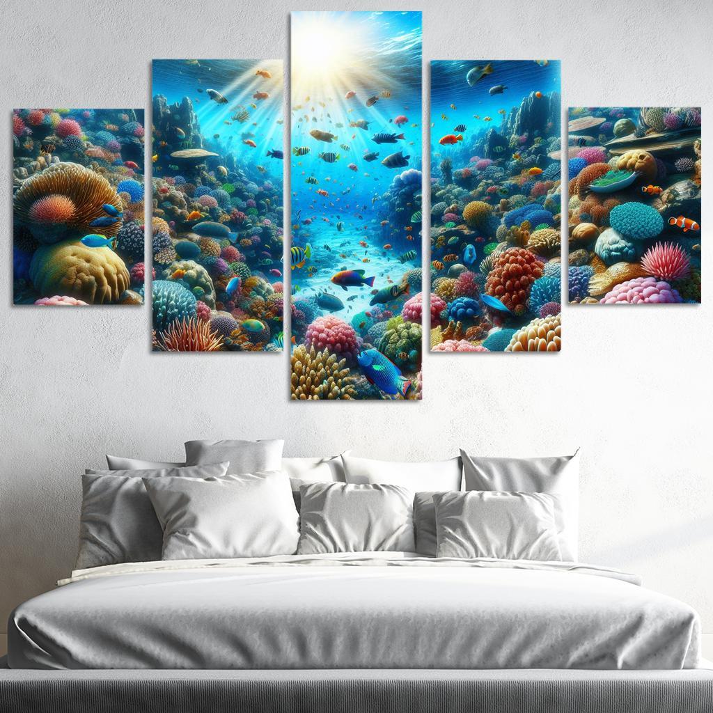 Mystic Waters An Adventure Seekers' Cove Custom Paintings Frame