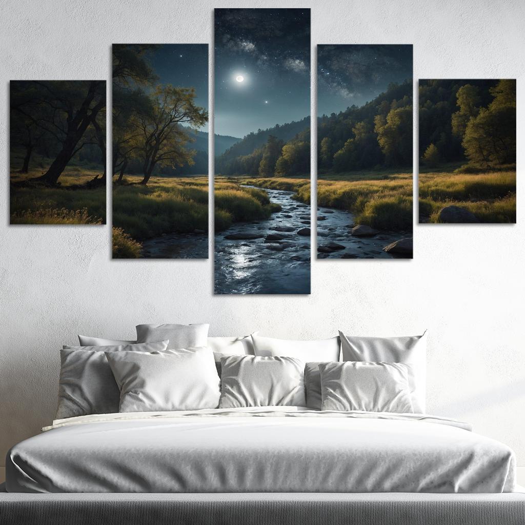 The Mystical Valley Of Moonlit Dreams Art Trends