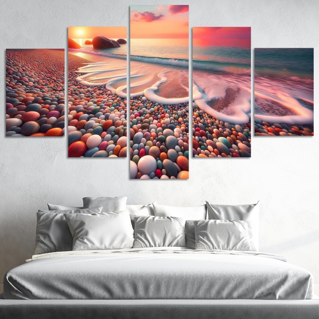 Mystical Pebble Beach Custom Paintings Frame
