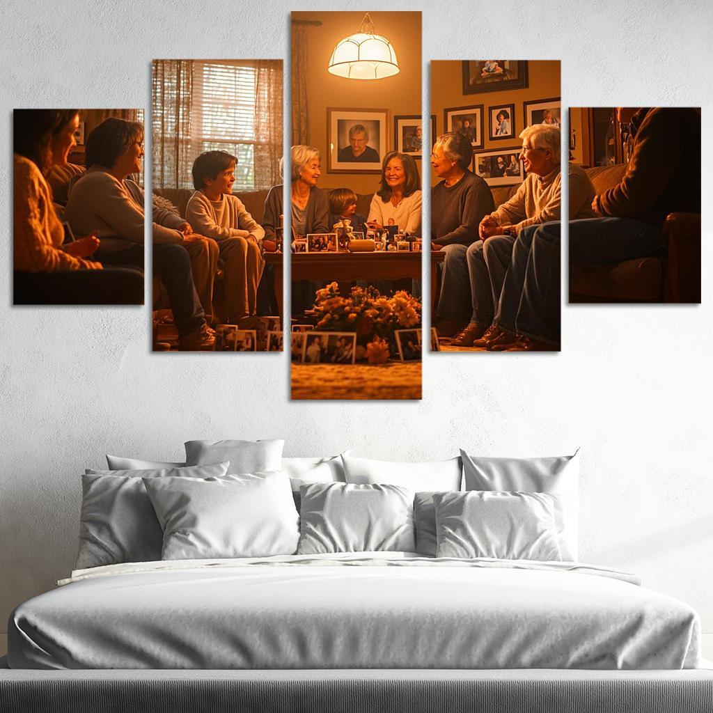 A Mothers Heart Ties That Bind Modern Paintings Frame