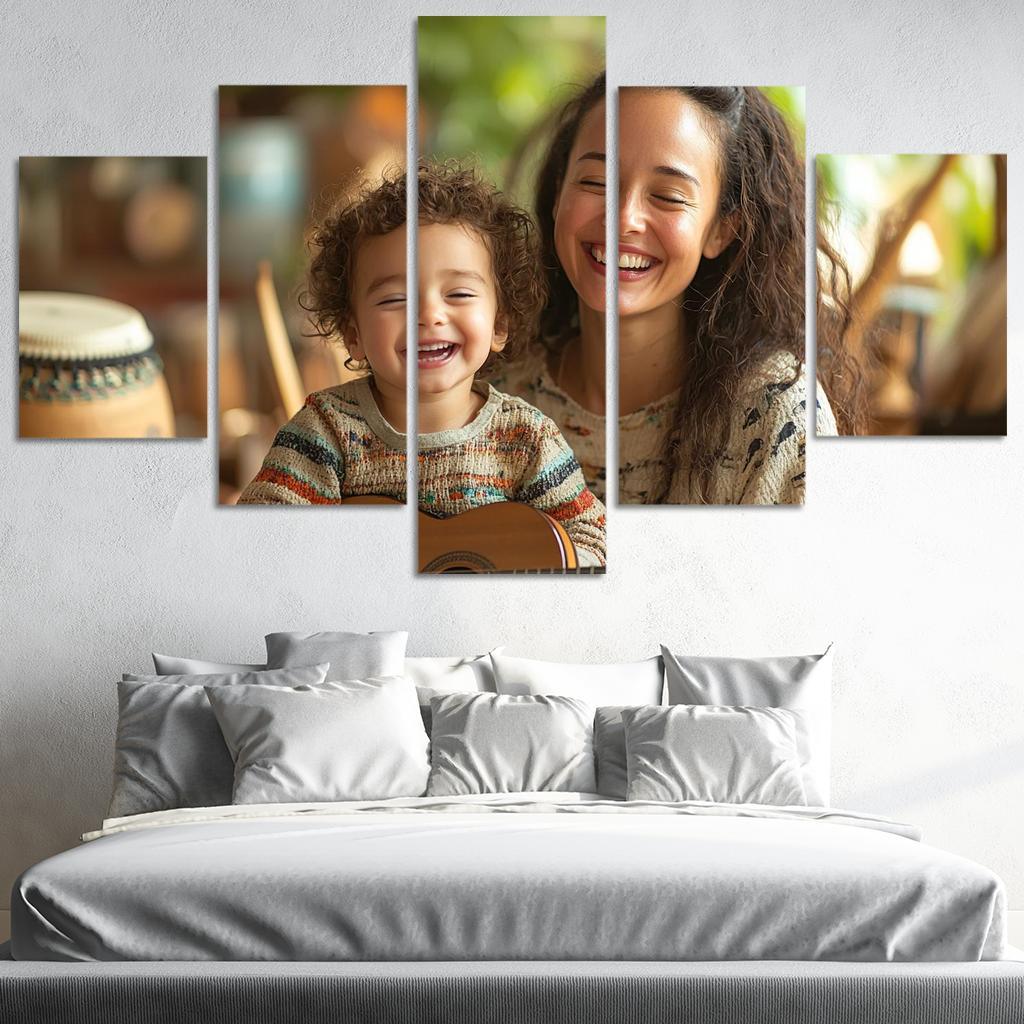 The Sound Of Love A Mothers Song Canvas Paintings Frame