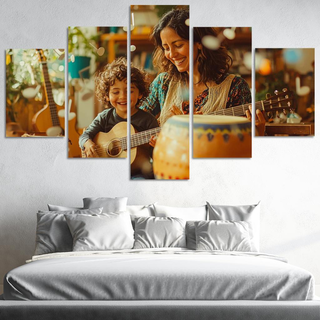 Echoes Of Love The Soundtrack Of A Mothers Heart Custom Paintings Frame