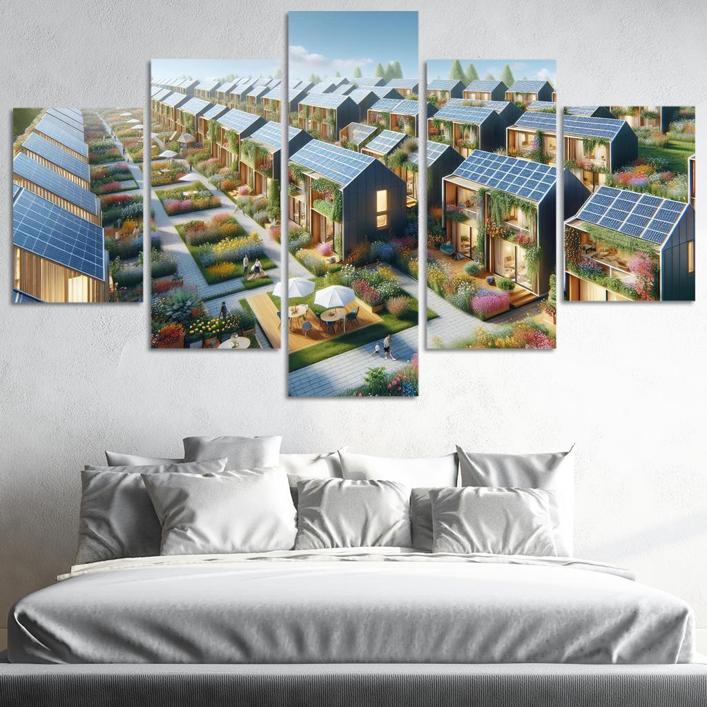 Smart Modular Housing Custom Paintings Frame