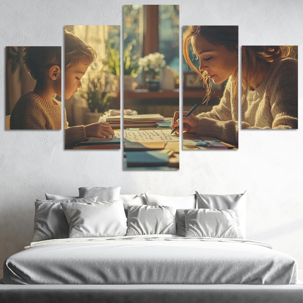 Love In Every Letter A Mothers Words Custom Paintings Frame