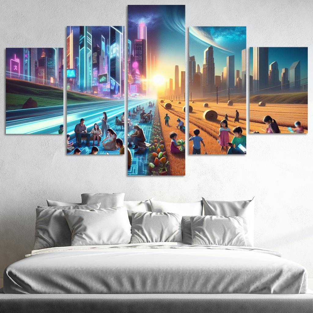 Digital Divide Bridging Access To Technology Art Trends