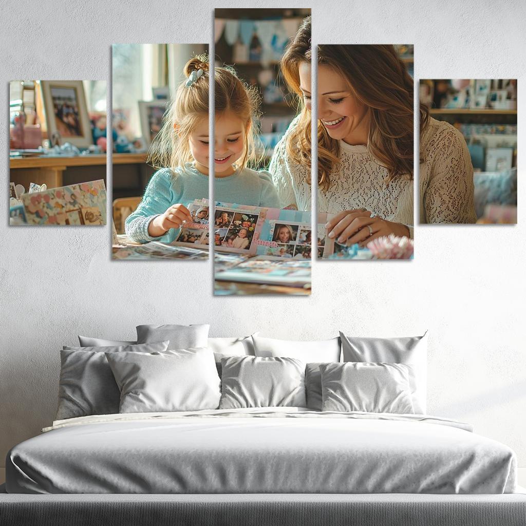 Woven Memories A Mothers Scrapbook Of Love Custom Paintings Frame