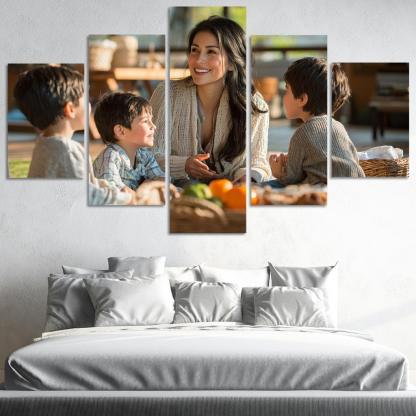 Lifelong Lessons A Mothers Wisdom Across Generations Canvas Paintings Frame