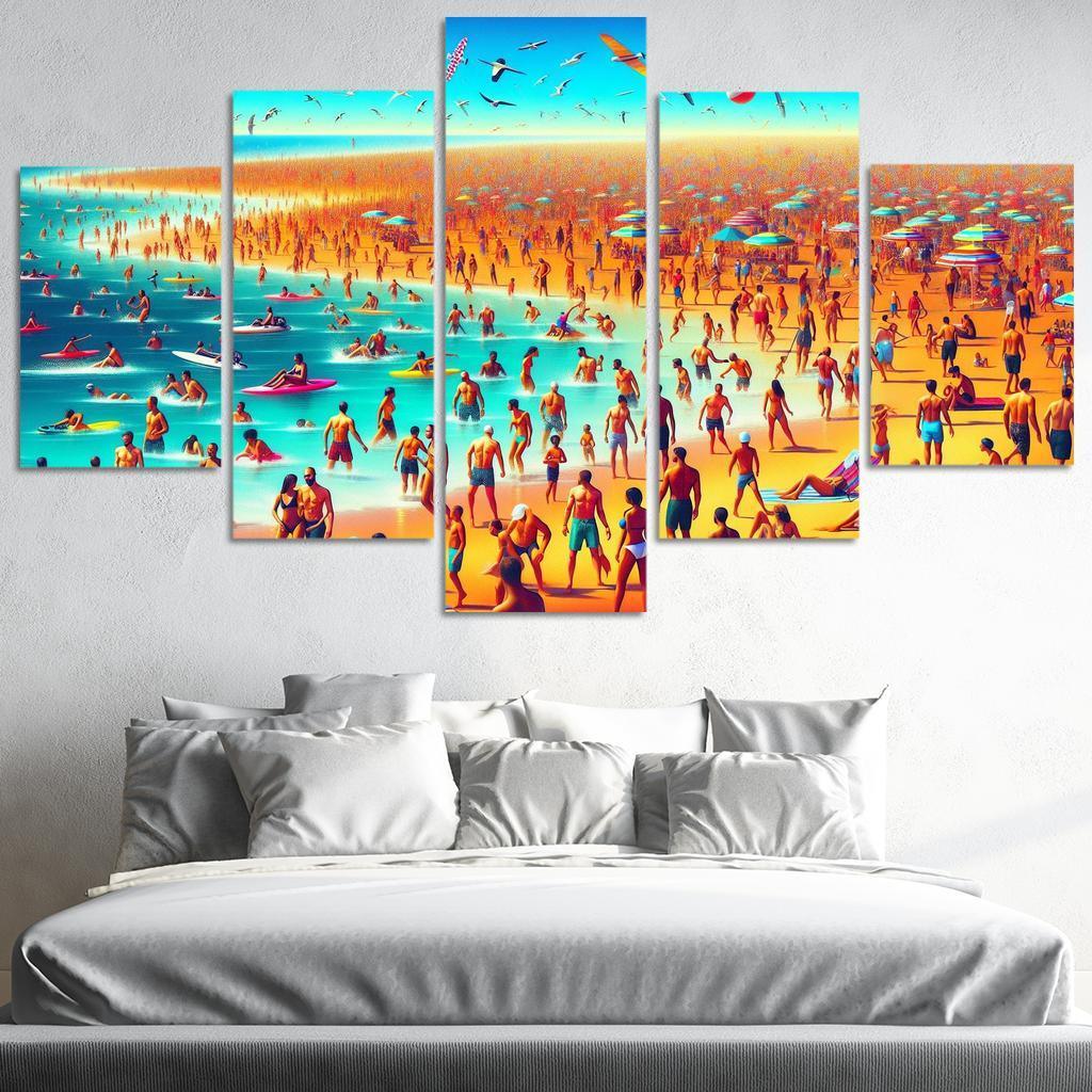 Adventure Island Thrilling Water Sports Custom Paintings Frame