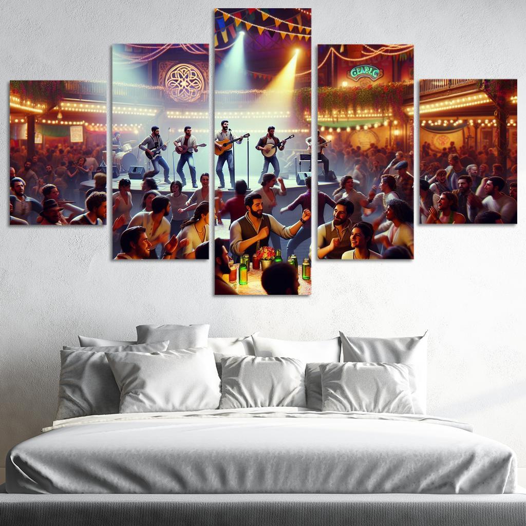 Celtic Connections - Scotland Modern Paintings Frame