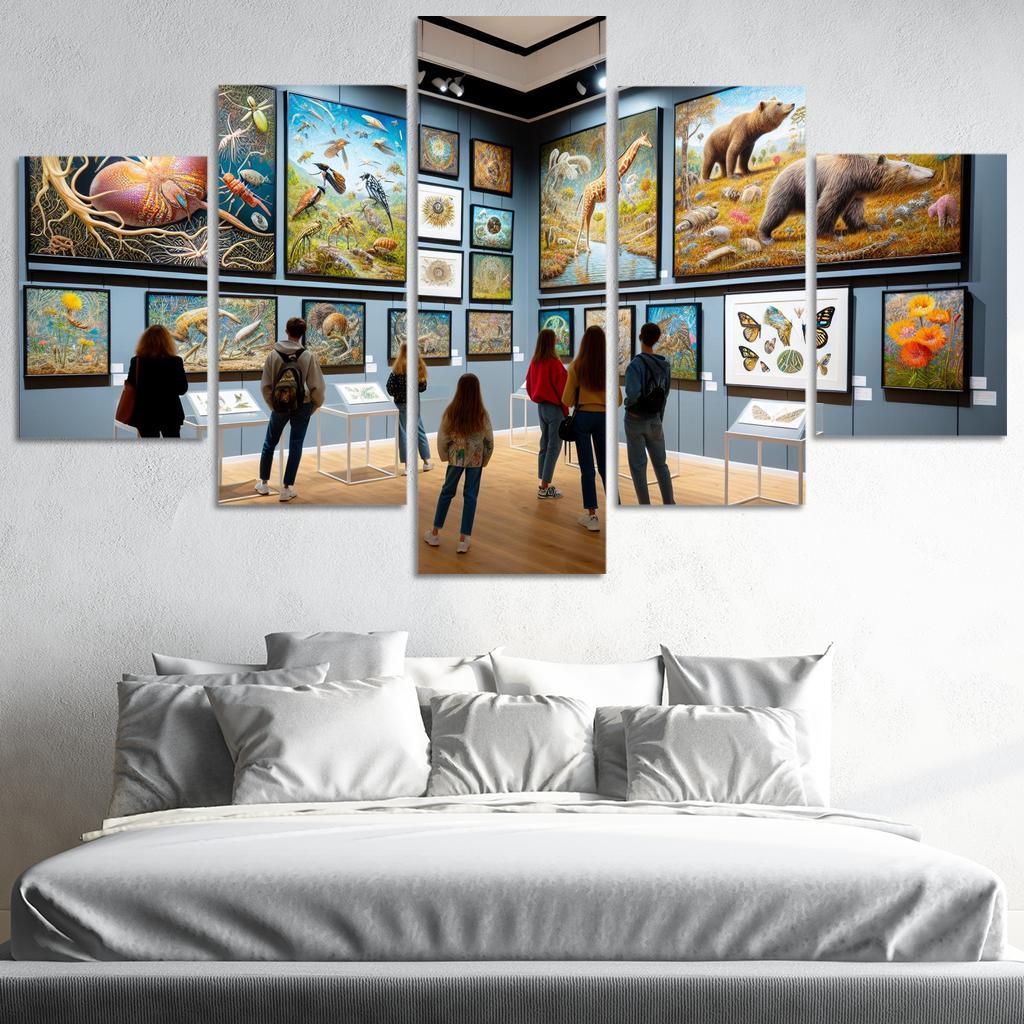 Biodiversity In Crisis Art For Nature Multi-panel Paintings