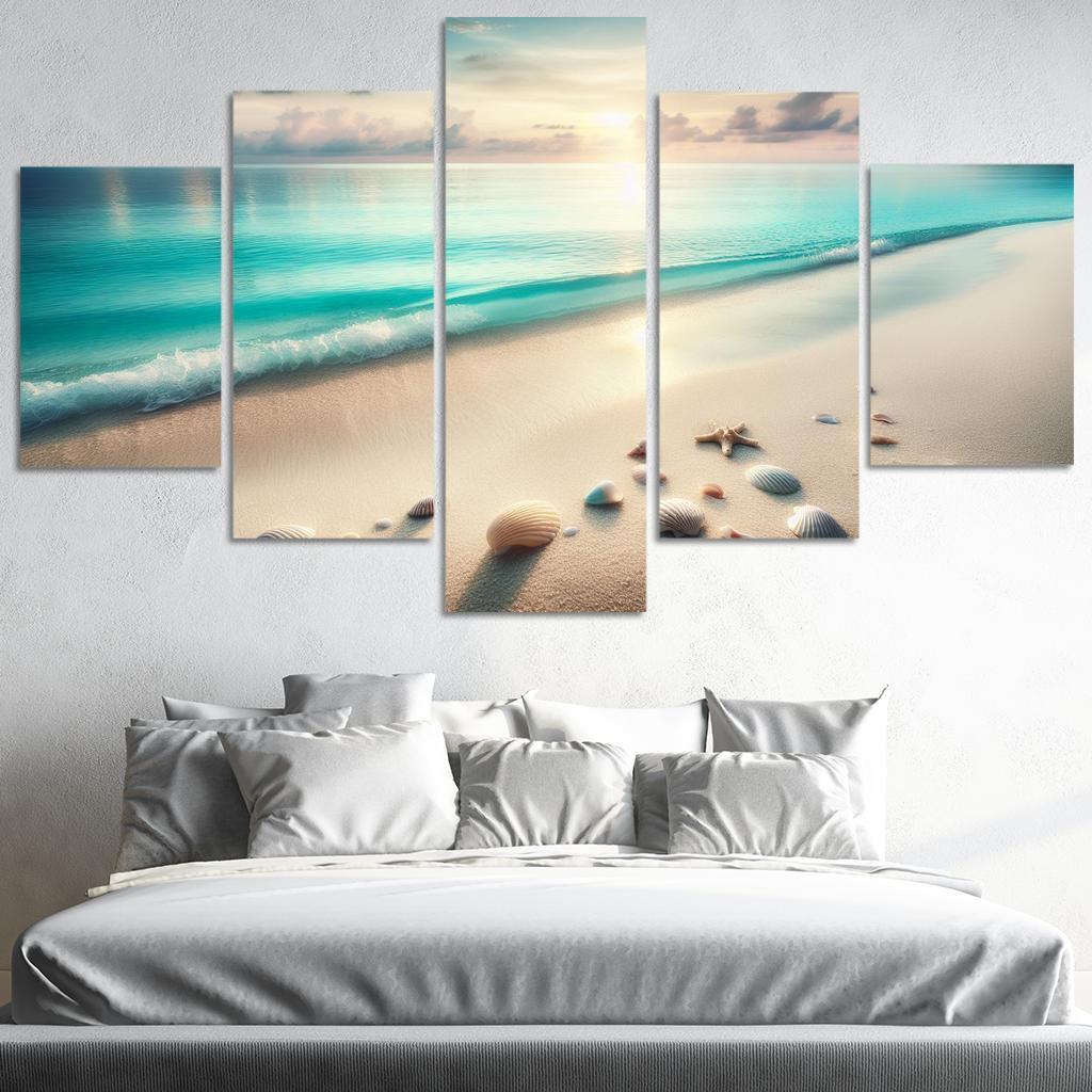 Serene Waters Quiet Coastal Escape Premium Artwork Frames