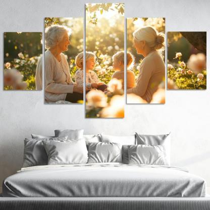 Through Generations The Legacy Of A Mother's Love One-piece Frames