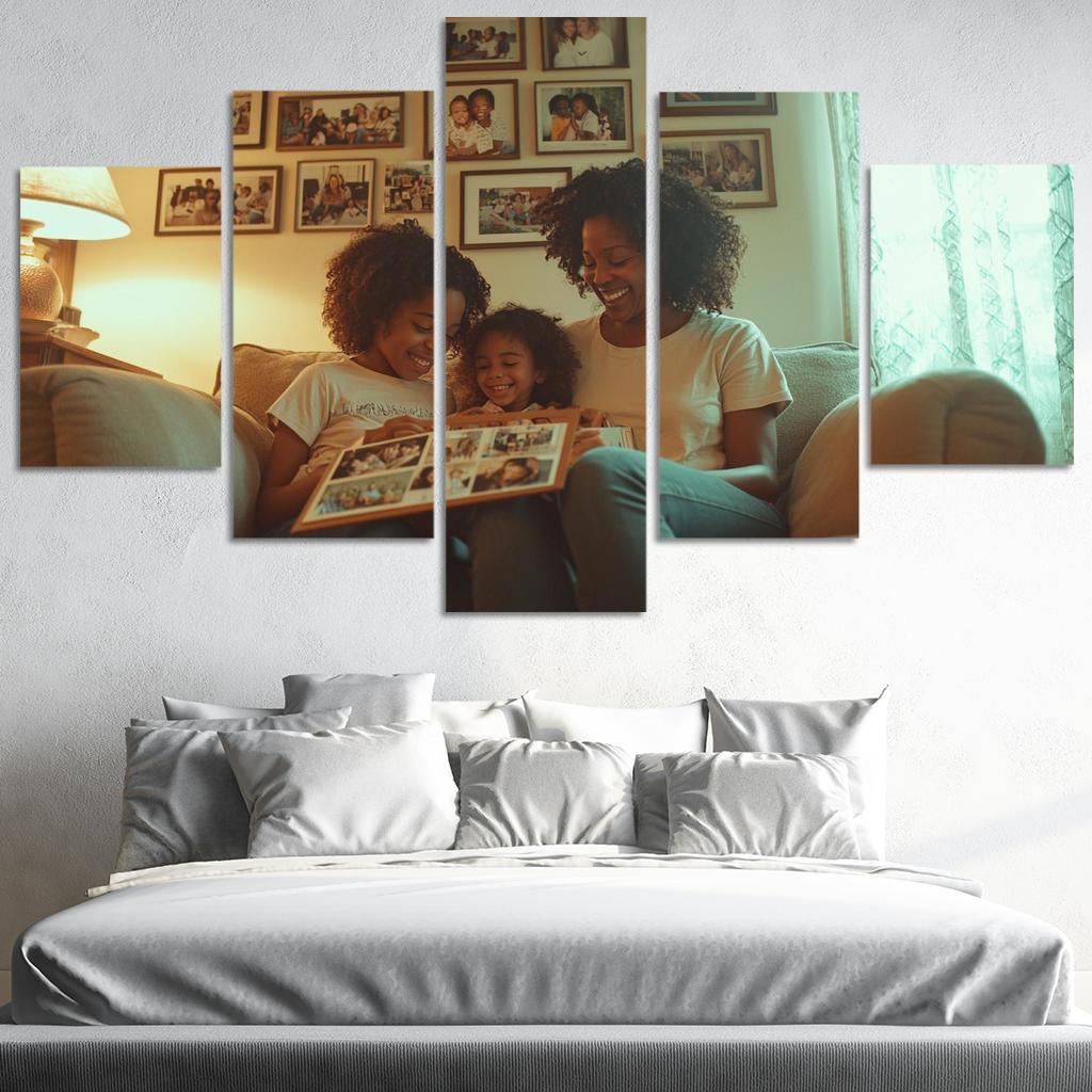 Reflections Of Love A Journey Through Time Custom Paintings Frame