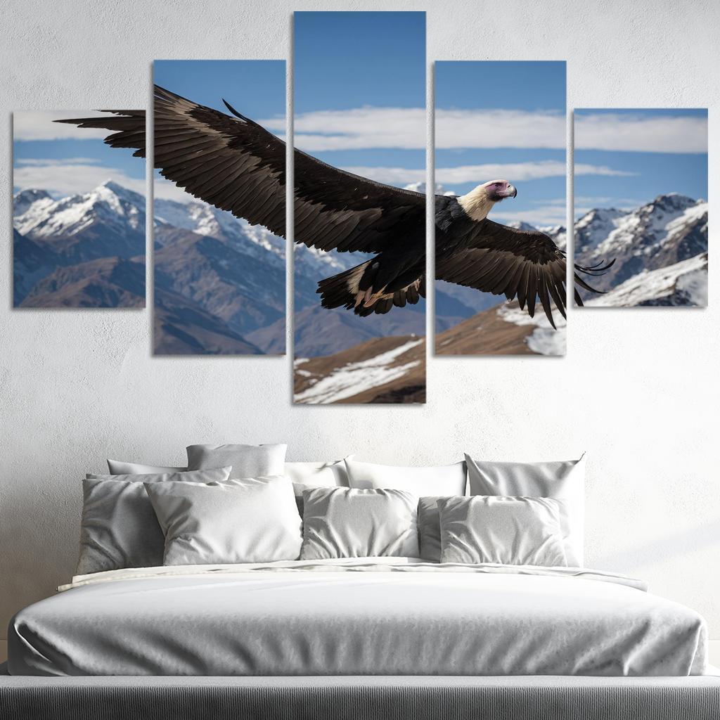 The Majestic Andean Condor A Symbol Of Freedom Custom Paintings Frame