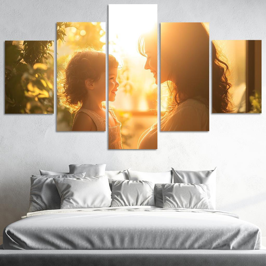 The Mirror Of Love Reflecting A Mothers Spirit One-piece Frames