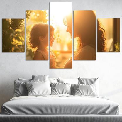 The Mirror Of Love Reflecting A Mothers Spirit One-piece Frames