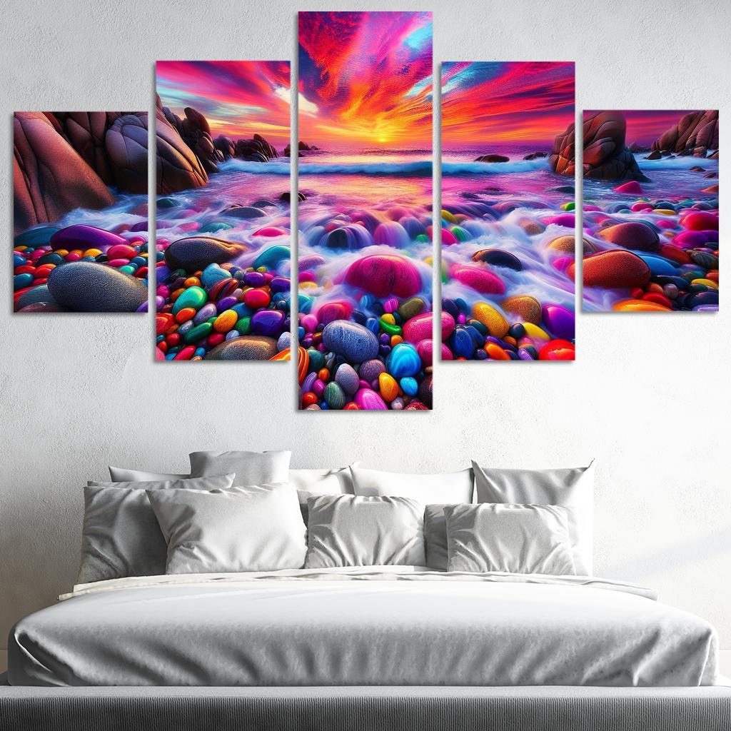 Cove Of Colors A Photographer's Paradise Custom Paintings Frame