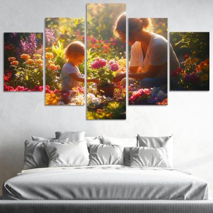 The Garden Of Memories Cultivating Love Custom Paintings Frame