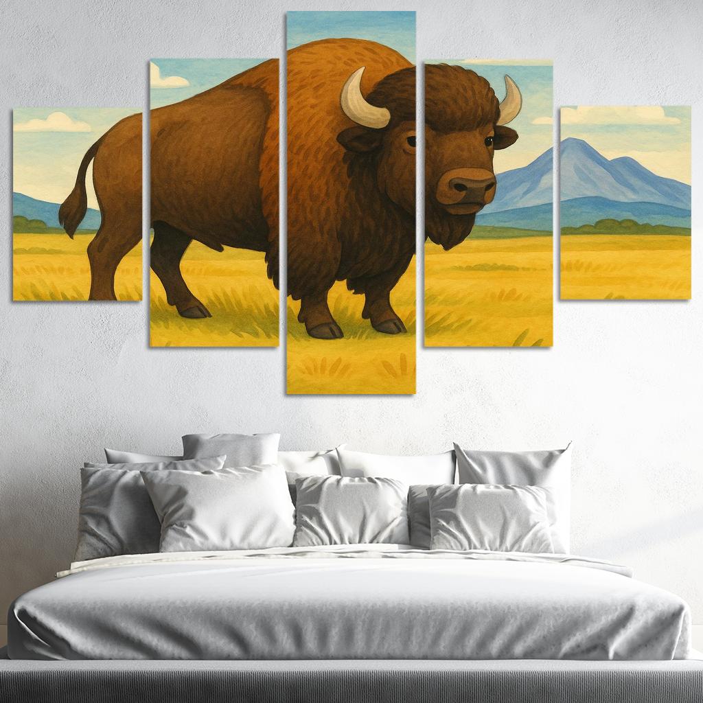 Bold Bison Adventure Premium Artwork Frames
