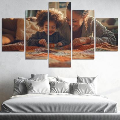 The Fabric Of Life A Mothers Threads Custom Paintings Frame