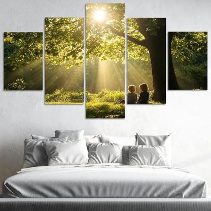 Guiding Lights A Mothers Wisdom Custom Paintings Frame