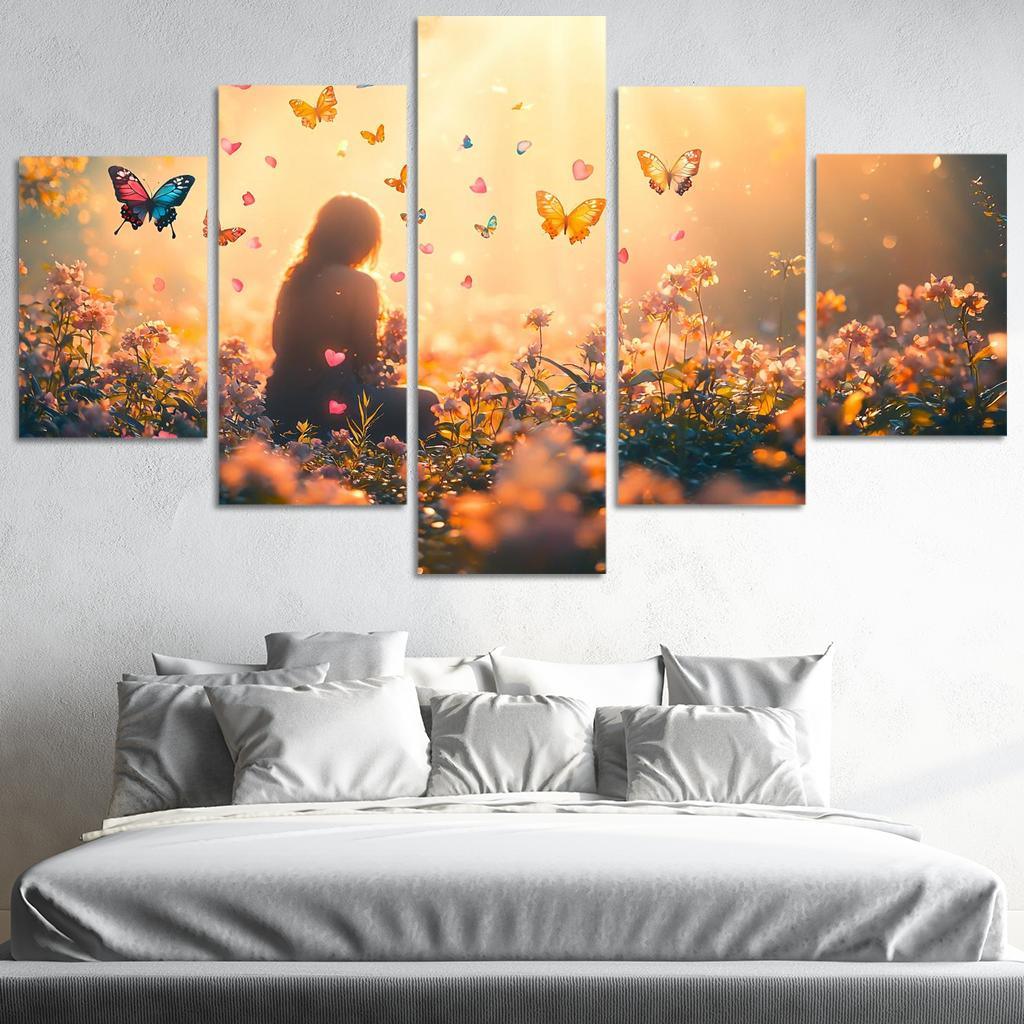 The Silent Gardener A Mother's Hidden Efforts Custom Paintings Frame